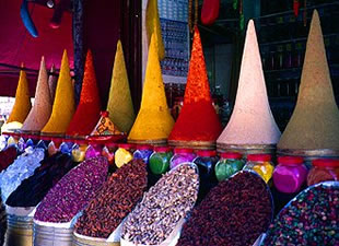 Spices on the market